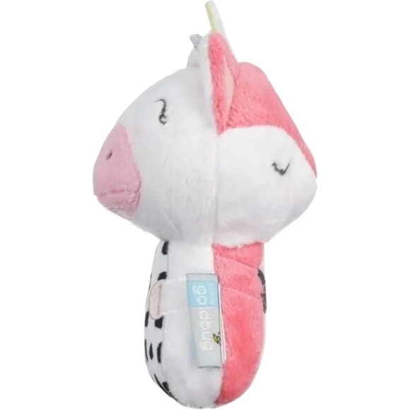 On the Goldbug Flip a Pal Activity Toy 2 in 1 Unicorn Fox Squeaker Sound Sensory - Picture 2 of 12